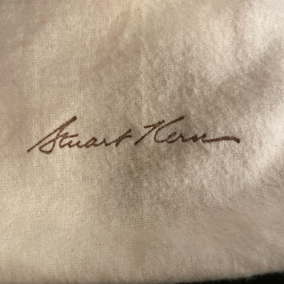 Vintage STUART KERN Exotic Leather Patchwork Crossbody Clutch - Hand-Stitched - Picture 9 of 10